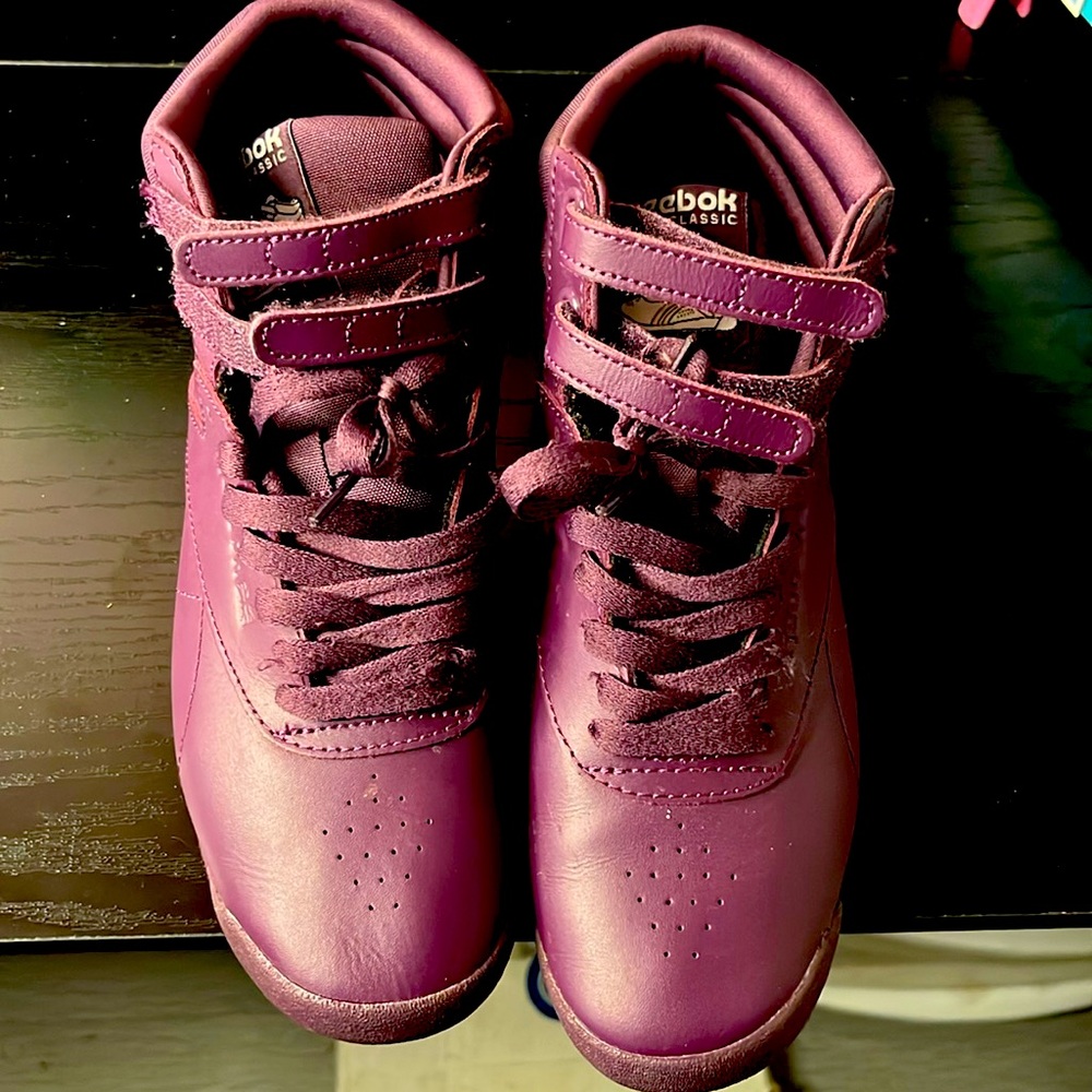 Purple Reeboks brand New never worn.